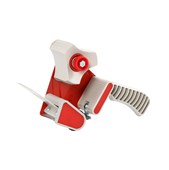 PISTOL GRIP PACKAGING TAPE DISPENSER RED